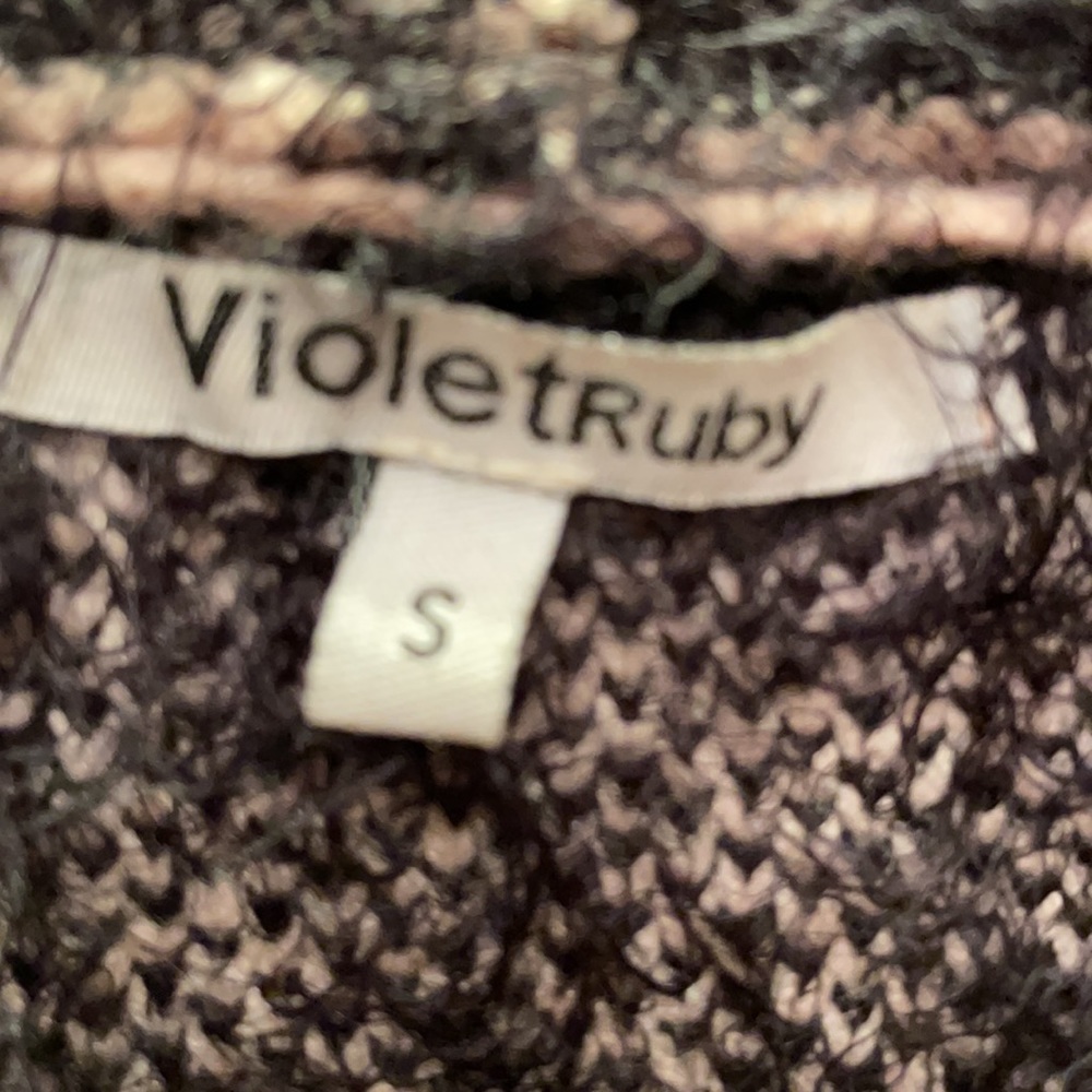 Violet Ruby Over Sweater Small - image 6